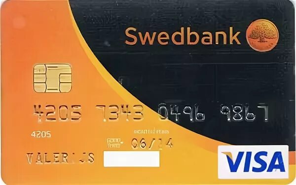 Swedbank lv. Swedbank дебетовая карта. Карта visa Swedbank. Латвийская банковская карта виза. Номер Латвийской кредитной карты.