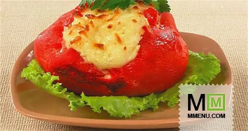 Перцы с брынзой запеченные