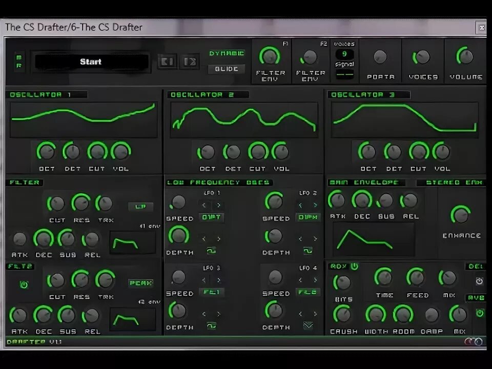 Spawn vst plugin. Осциллятор синтезатора. hybrid vst. бесплатные vst синтезаторы.