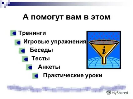 Тест на тему внимание