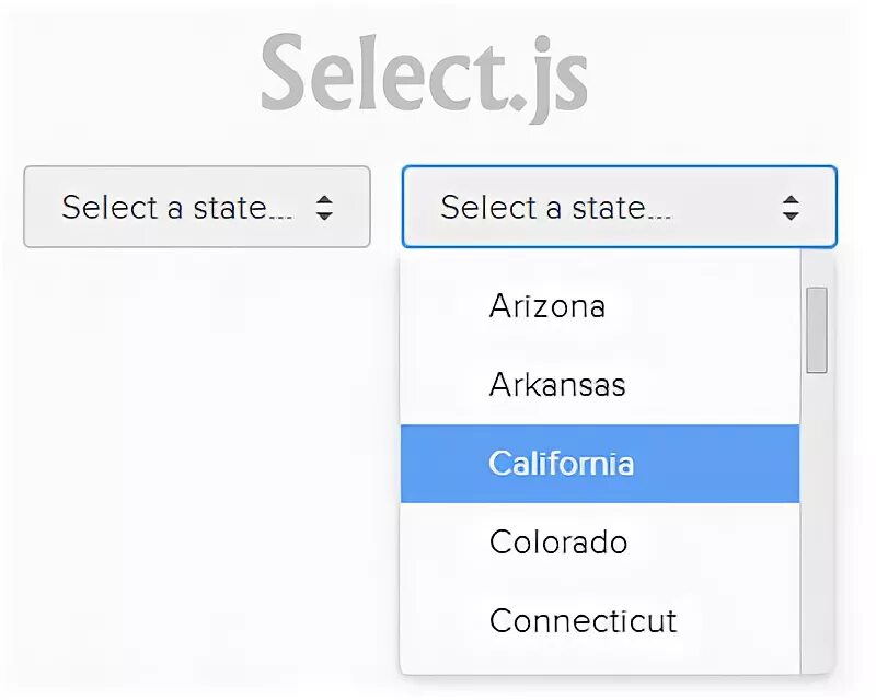 Selector js