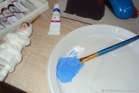 Акриловые краски для ватных игрушек