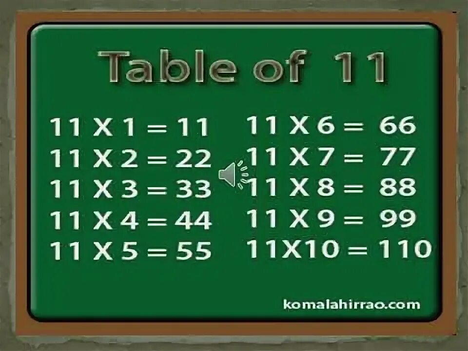 11 умножить на 4