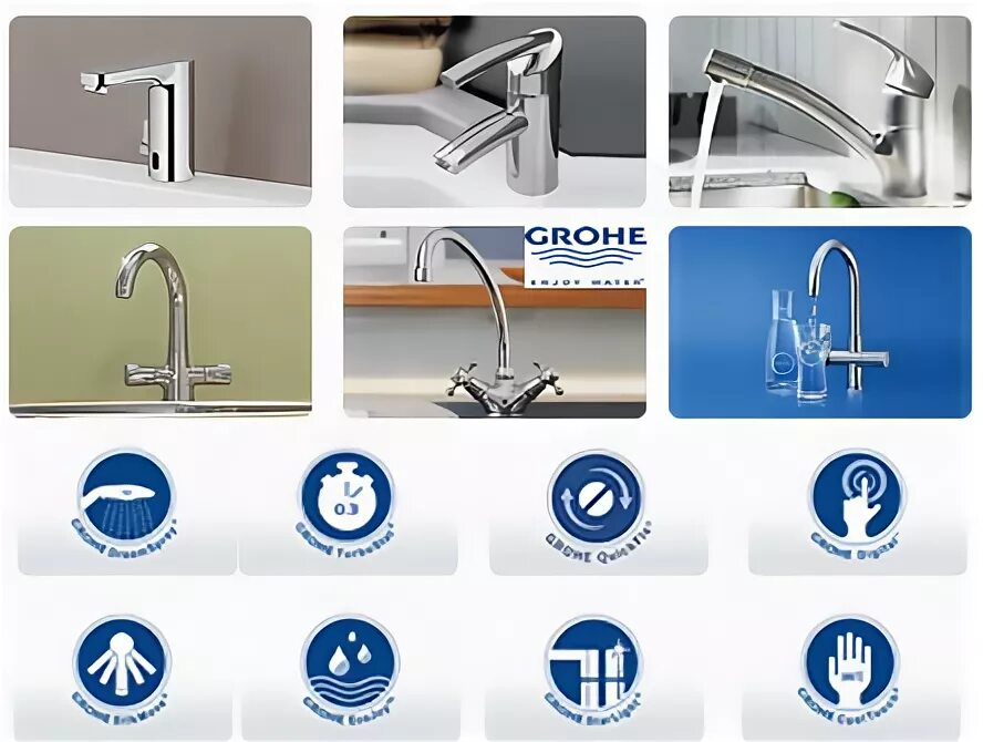 Сантехника немецкая фирма Грое. Бренд сантехники «Grohe». Каталог сантехники Grohe. Грой сантехника сайт