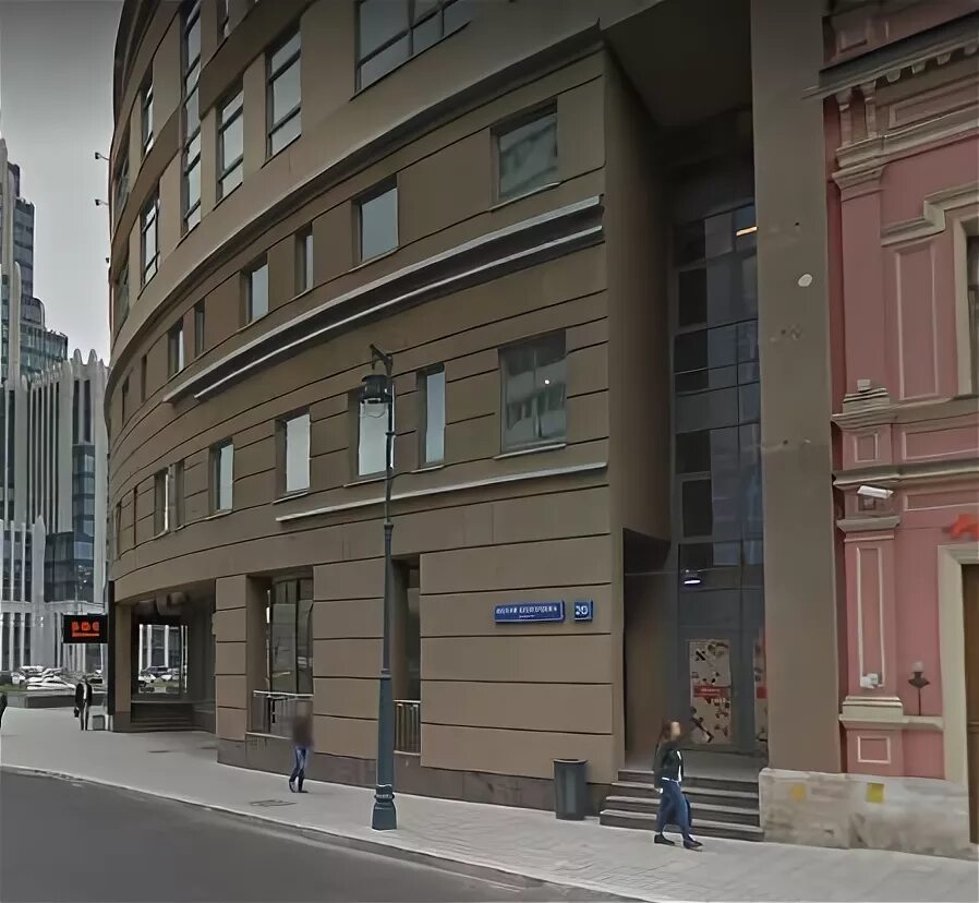 Улица Малая Дмитровка д. 20 на карте Москвы