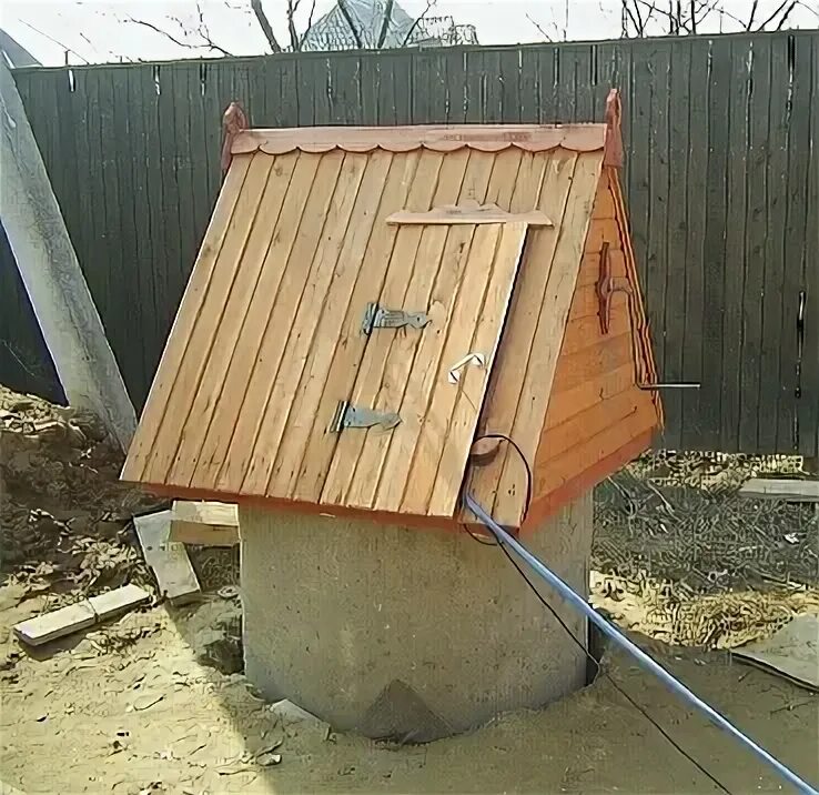 Колодец под фундаментом