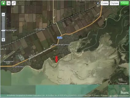 Станица старокорсунская краснодарский край карта