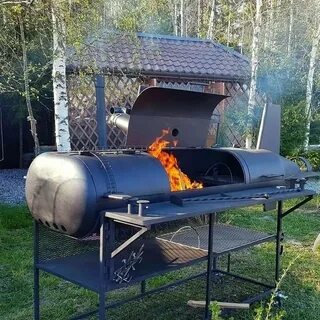 Коптильня из металла