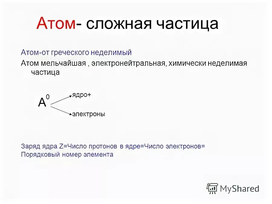 Укажите сложные частицы. Атом сложная частица. Атом это мельчайшая химически неделимая электронейтральная. Атом мельчайшая неделимая частица.