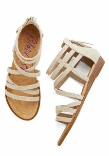 Couldn't Be Better Sandal in Sand Mod Retro Vintage Sandals ModCloth.c...