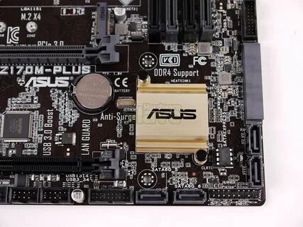 Материнская плата asus h170m