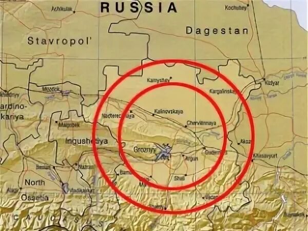 Землетрясение на кмв