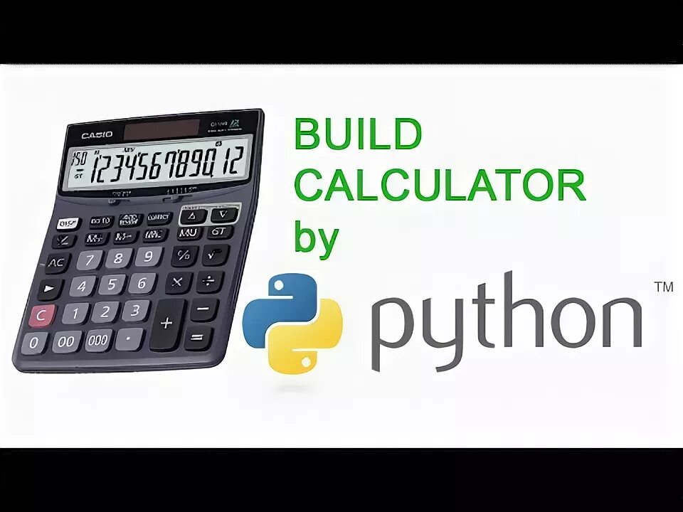 Build calculator. Python qt calculator app.