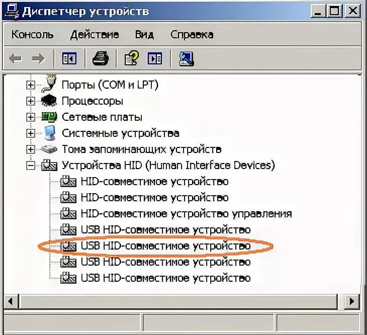 Hid совместимый