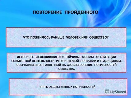 Что появилось раньше человек или общество