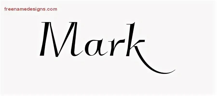 His names mark