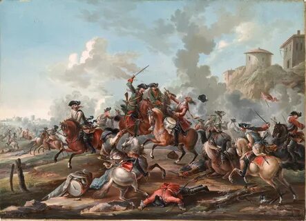 Cavalry battle during the Seven Years War Война За Независимость Сша, Амери...