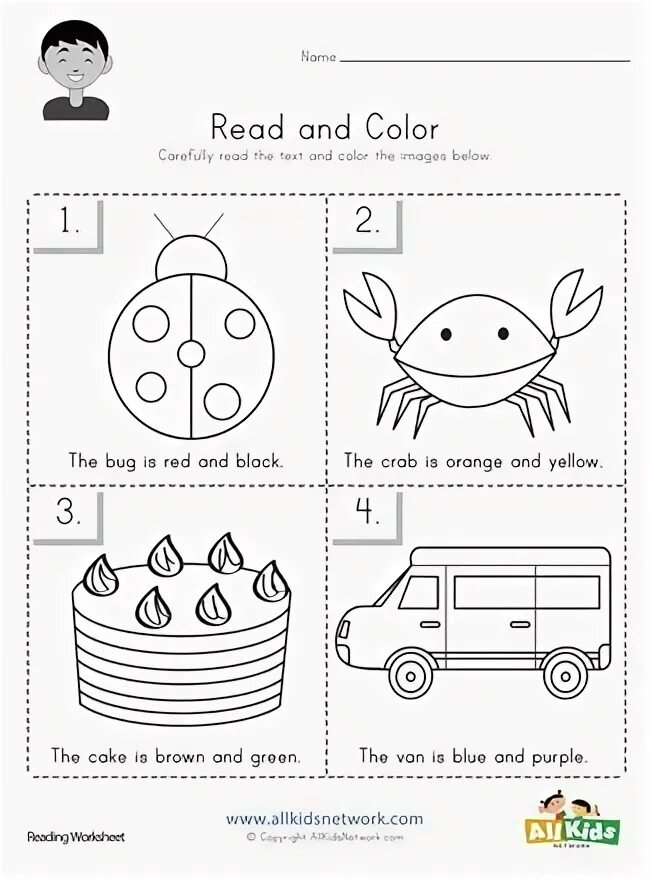 Read and color. Read and colour. read and colour the sock.