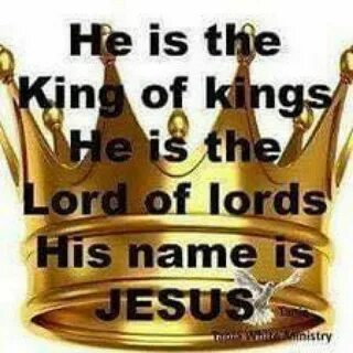 He is king