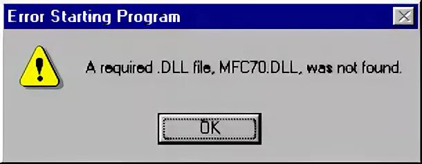 Required dll. Ошибка Windows 95. Пустая ошибка виндовс 95. Шаблон ошибки Windows 98. Ошибка Windows 95 без текста.