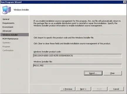 Installer manager
