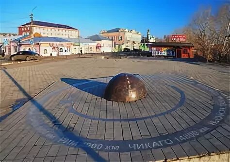 Пуп земли в кинотеатре
