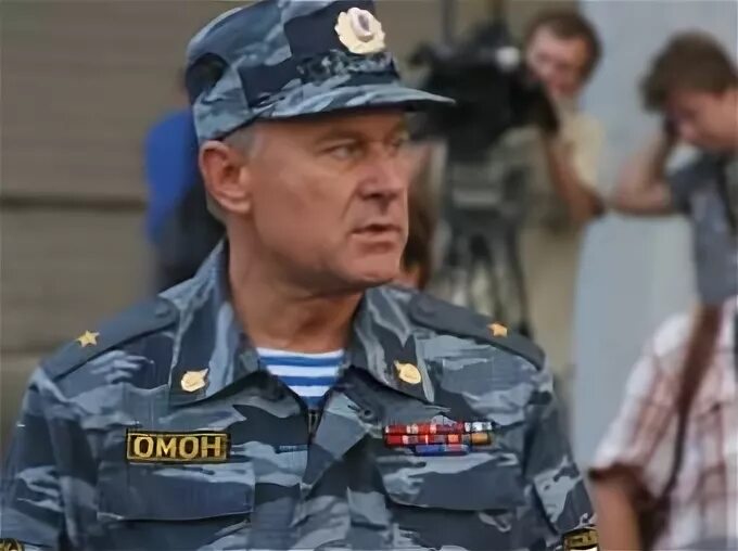 Командир московского омона