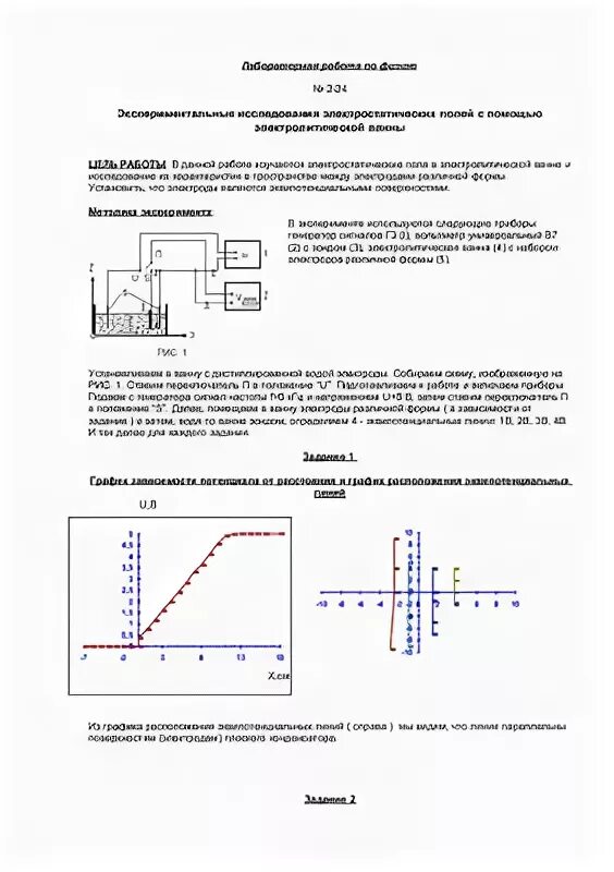 Экспериментальные лабораторные работы по физике. Лабораторная работа по физике изучение электростатического поля. исследование электростатического поля лабораторная работа. электростатическая ванна лабораторная работа. лабораторная работа изучение электростатического поля ванна.