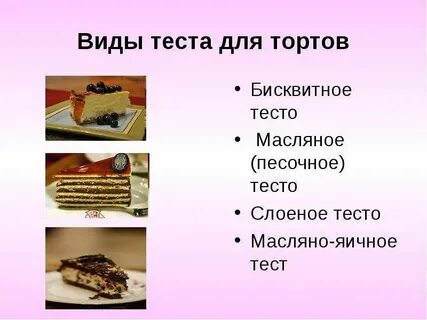 Проект по технологии 7 класс торт