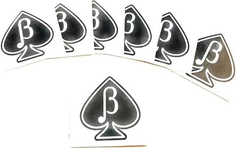 Amazon.com: 15 X BETA BOY MALE Jack of Spades Sissy Temporary Tattoos.