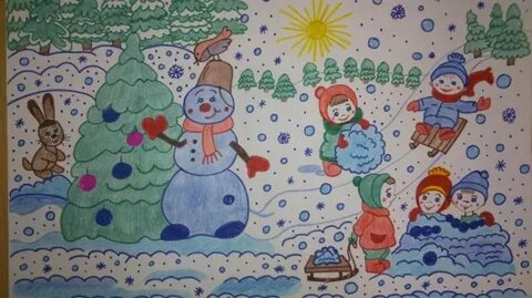 Как я провел зимние каникулы 5 класс
