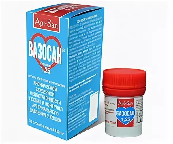 Вазосан 1,25 мг (5 шт/уп). Вазосан для собак 1.25. Вазосан 5 мг. Вазосан 1.25