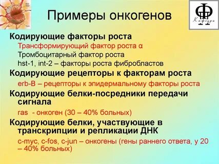Онкогены