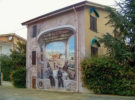 Фрески фасад