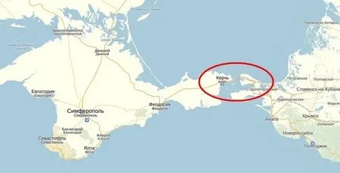 Сколько км от границы украины до анапы