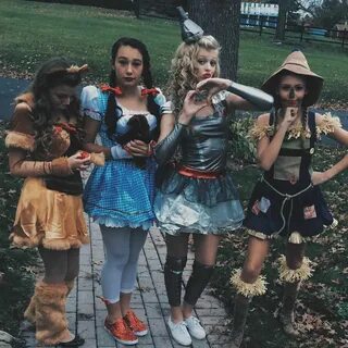 "Wizard of Oz" girls costume ideas Halloween-asuja, Pukuideat, Fe...