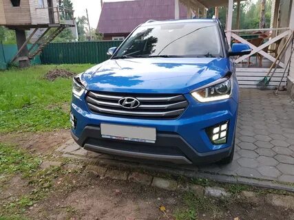 Туманка хендай крета