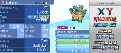 Image 287Ludicolo S in Gen 3 album 