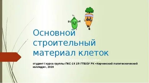 Белок строительный материал для клеток