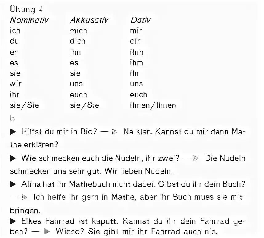 Немецкий язык 7 класс горизонт ответы