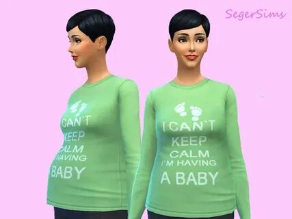 Sims 4 мод беременности