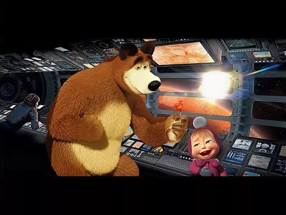 Маша и медведь в космосе. Маша и медведь космонавты. Медведь в космосе.