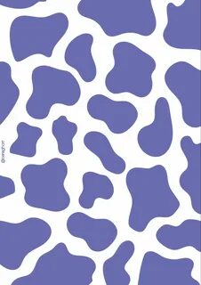 Blue/purple - @caraghorr Cow print wallpaper, Animal print w