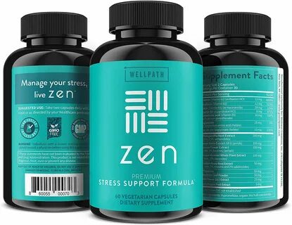 Zen Stress & Anxiety Supplement By WellPath Review Mindful S
