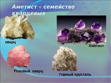 Кварц сведения для 2 класса атлас