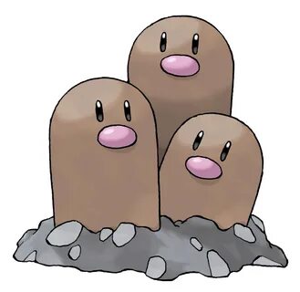 File:Dugtrio - Pokemon FireRed and LeafGreen.png - PidgiWiki