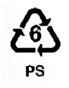 Петля мебиуса полипропилен 5. Маркировка пластика 6 ps. Пластик 6 переработка. 2 hdpe маркировка пластика. Пластик маркировка 6.
