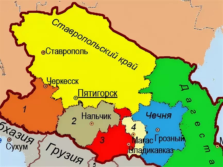 Входит ли чечня в состав