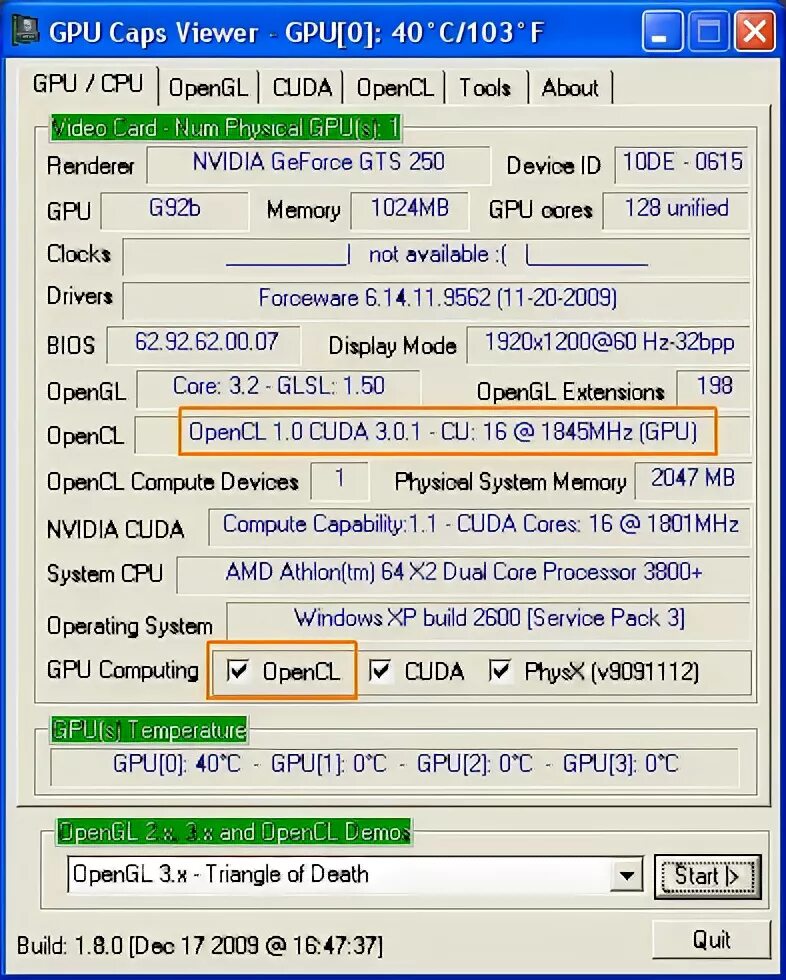 Opencl nvidia. Gpu caps viewer. amd opencl.