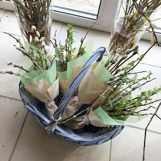 Букет на вербное воскресенье